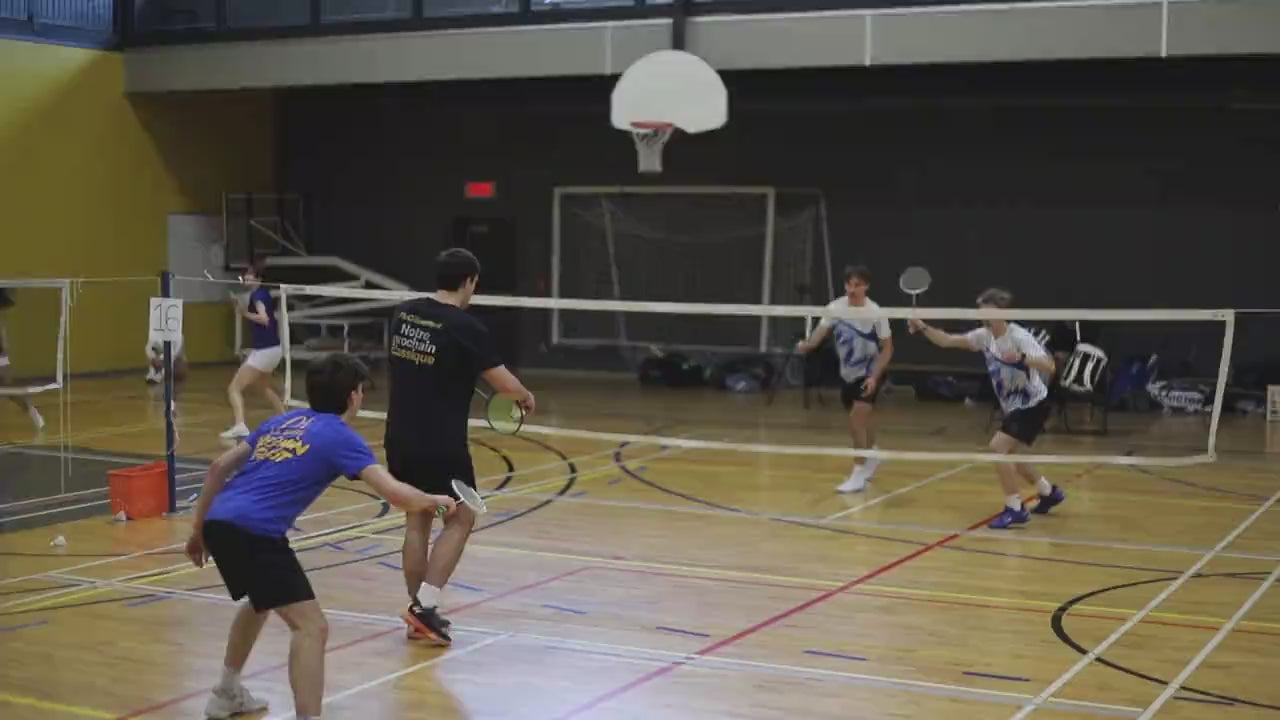 Joueurs de badminton teamnorvex endurex norvex badminton